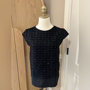 Ann Taylor Tweed Top